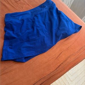 Lululemon Pace Rival Skirt in Royal Blue